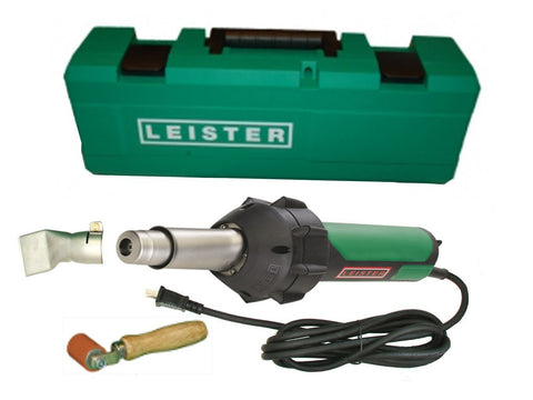 Leister Triac ST  Handheld Plastic Welder with 40MM Nozzle & Seam Roller + FREE SHIPPING